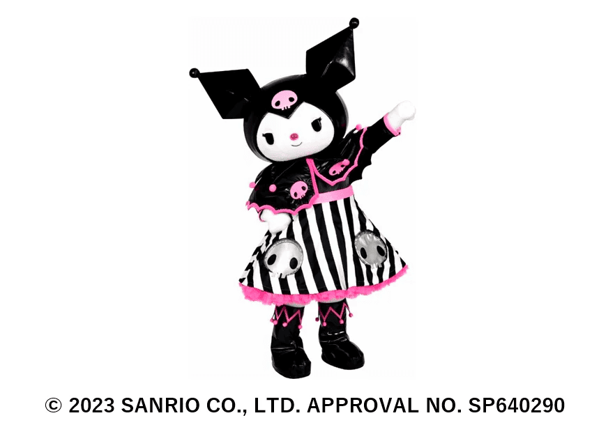 クロミは、サンリオが展開するキャラクターのひとつで、かわいらしいデザインと個性的な魅力で人気を集めています