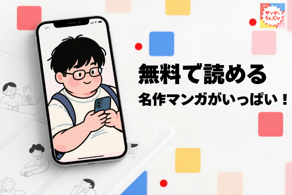 無料で読める名作マンガがいっぱい!