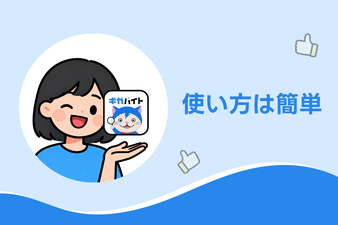 ギガバイトの使い方は簡単